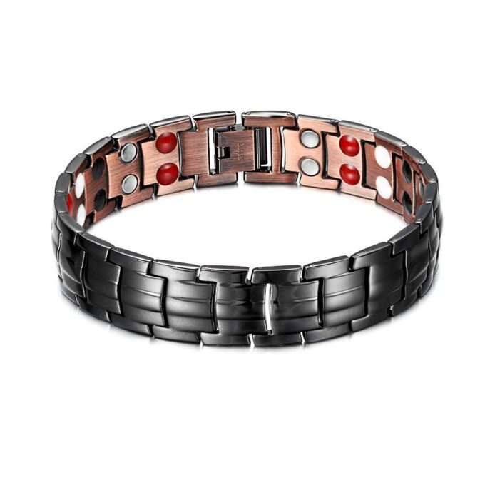 Relief Mens Arthritis Joint Pain Copper Magnetic Bracelets