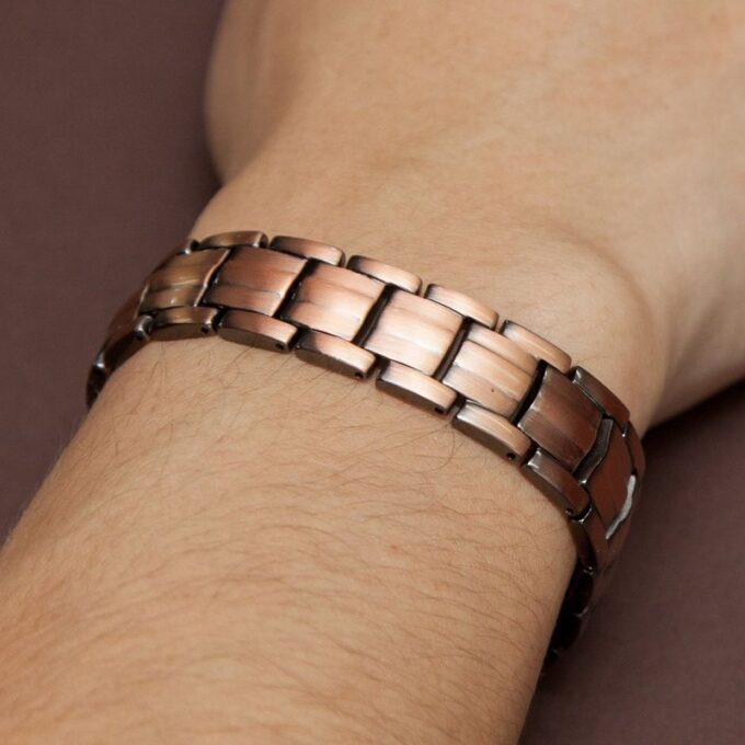 Red Copper Promote Insomnia Blood Circulation Magnetic Bracelets - Image 8