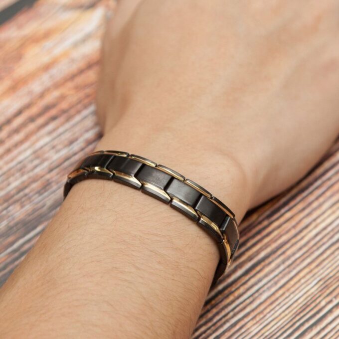 Bio Energy Titanium Steel Magnetic Bracelets Benefits for Pain Arthritis - Image 6