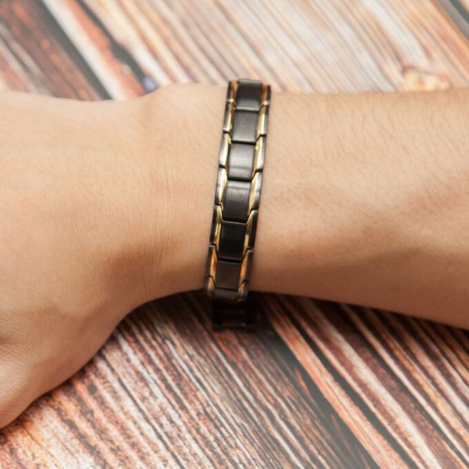 Bio Energy Titanium Steel Magnetic Bracelets Benefits for Pain Arthritis - Image 7