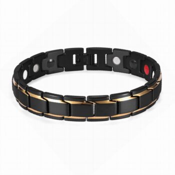 Bio Energy Titanium Steel Magnetic Bracelets Benefits for Pain Arthritis