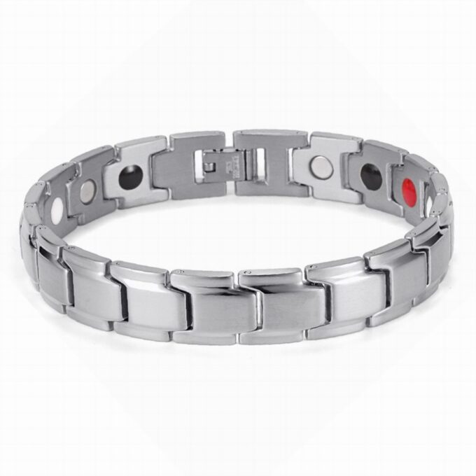 Bio Energy Titanium Steel Magnetic Bracelets Benefits for Pain Arthritis - Image 4