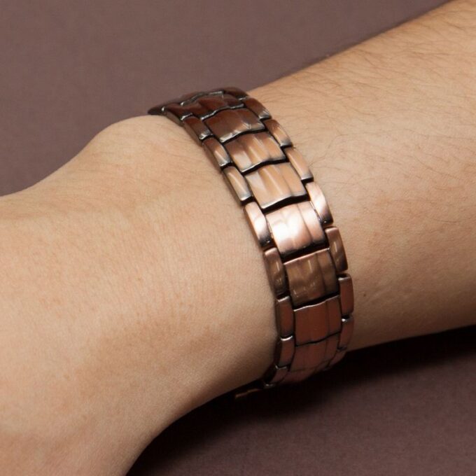 Red Copper Promote Insomnia Blood Circulation Magnetic Bracelets - Image 9