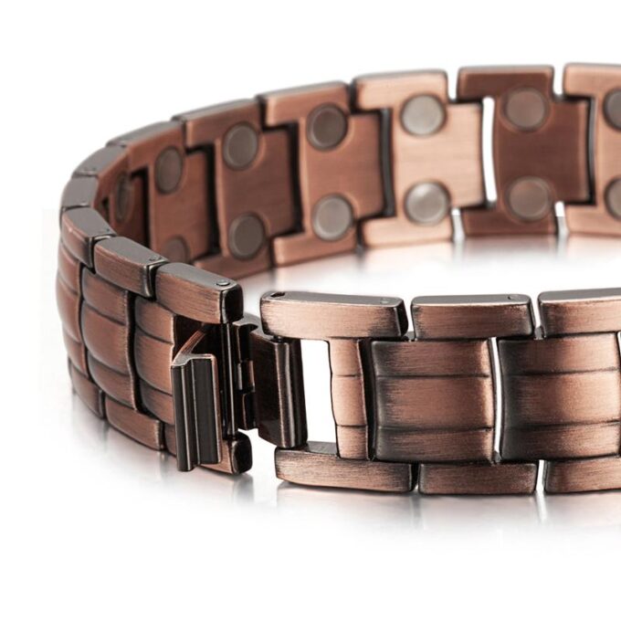 Red Copper Promote Insomnia Blood Circulation Magnetic Bracelets - Image 3