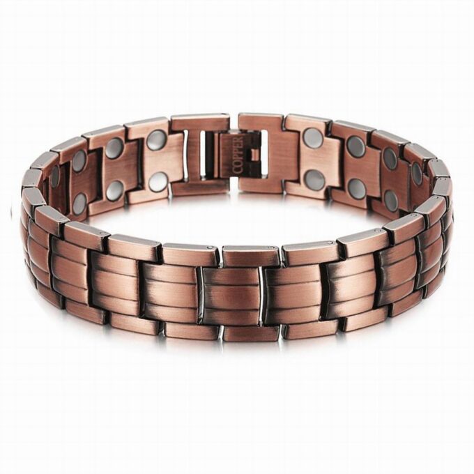 Red Copper Promote Insomnia Blood Circulation Magnetic Bracelets