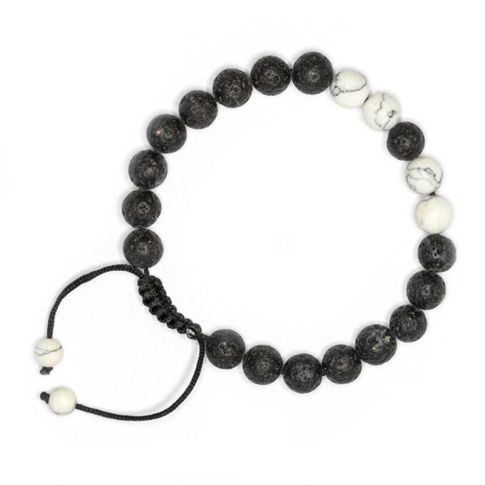 Calm Lava Stone Diffuser Anxiety Bracelet - Image 2