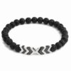 Sacred Arrow Lava Stone Diffuser Anxiety Bracelets