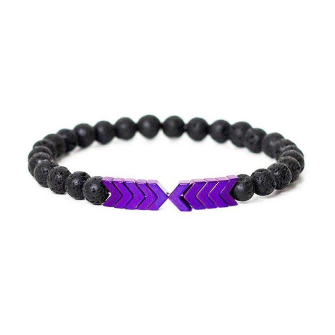 Sacred Arrow Lava Stone Diffuser Anxiety Bracelets - Image 9