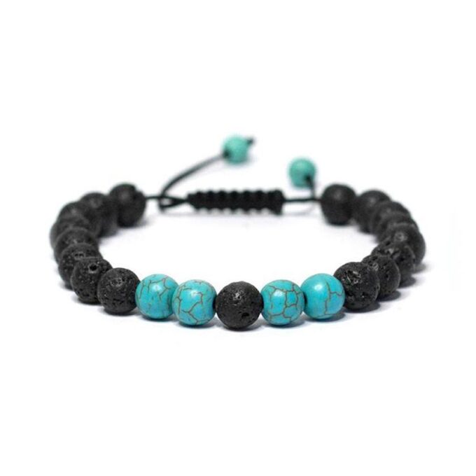 Peace Lava Stone Diffuser Anxiety Bracelet