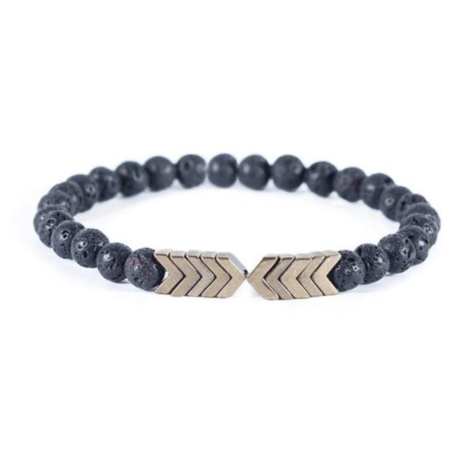 Sacred Arrow Lava Stone Diffuser Anxiety Bracelets - Image 8