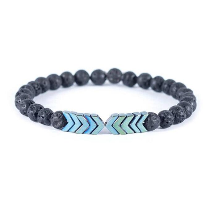 Sacred Arrow Lava Stone Diffuser Anxiety Bracelets - Image 7