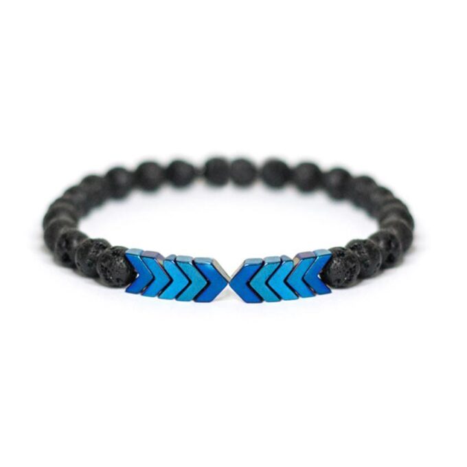 Sacred Arrow Lava Stone Diffuser Anxiety Bracelets - Image 6