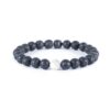 White Howlite Lava Stone Diffuser Anxiety Bracelet