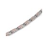 Women Rose Gold Diamond Silver Titanium Steel Magnetic Therapy Bracelets - Image 5