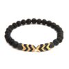 Sacred Arrow Lava Stone Diffuser Anxiety Bracelets - Image 3