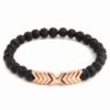 Sacred Arrow Lava Stone Diffuser Anxiety Bracelets - Image 2