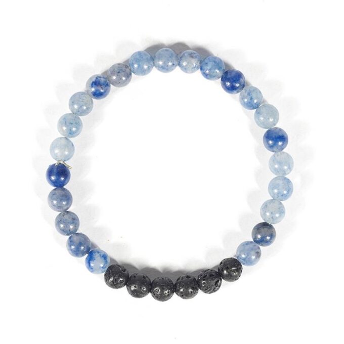 Blue Aventurine Anxiety Bracelet - Image 2