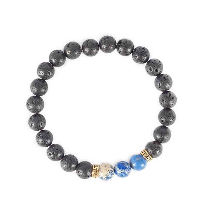 Blue Regalite Anxiety Bracelet - Image 2