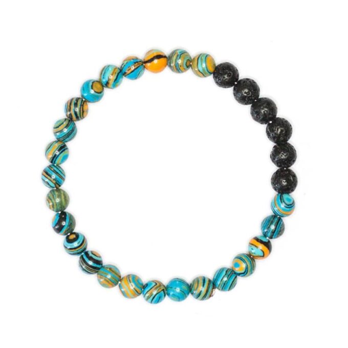 Blue Cosmic Diffuser Anxiety Bracelet - Image 2
