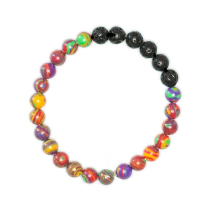 Red Cosmic Diffuser Anxiety Bracelet - Image 2