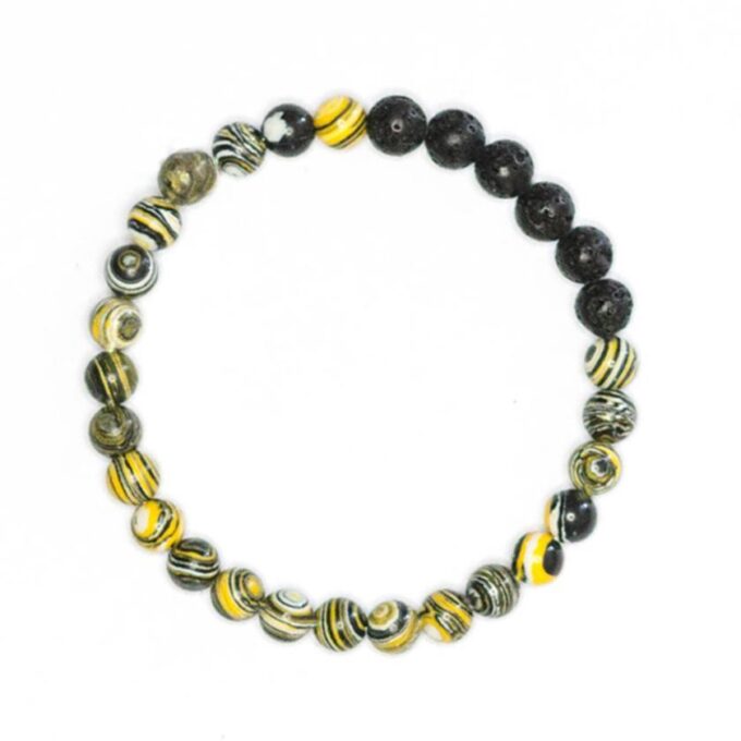 Yellow Cosmic Diffuser Anxiety Bracelet - Image 2