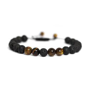 Tiger Eye Focus Anxiety Bracelet