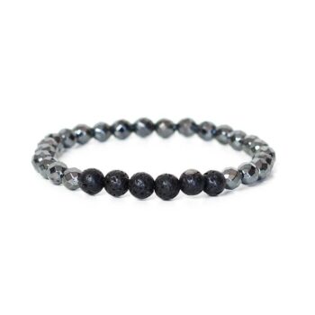 Hematite Diffuser Anxiety Bracelet