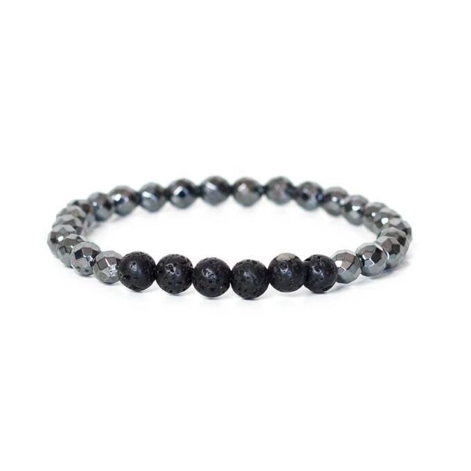 Hematite Diffuser Anxiety Bracelet