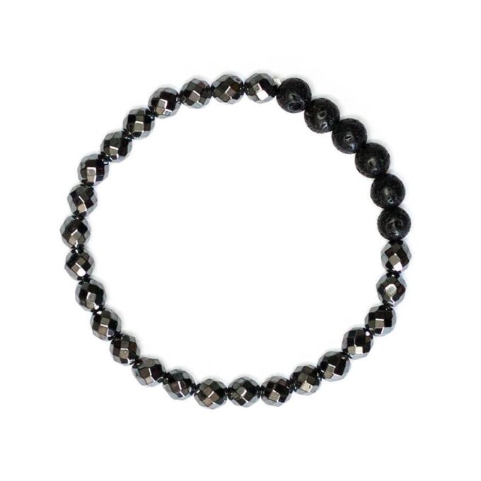 Hematite Diffuser Anxiety Bracelet - Image 2