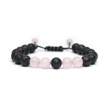 Rose Quartz Adjustable Anxiety Bracelet