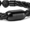 Magnetic Clasp Genuine Leather Diffuser Bracelet - Image 4