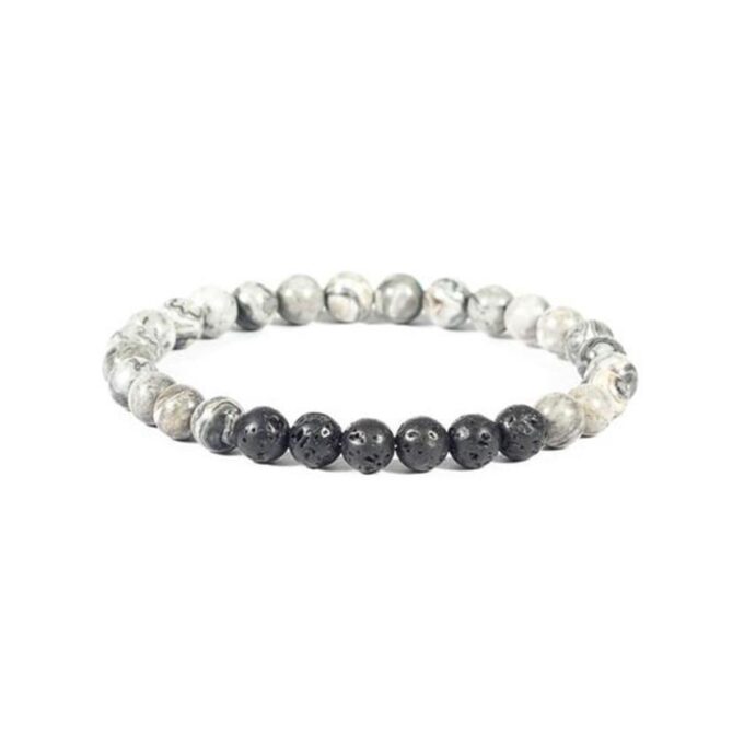 Map Stone Anxiety Bracelet