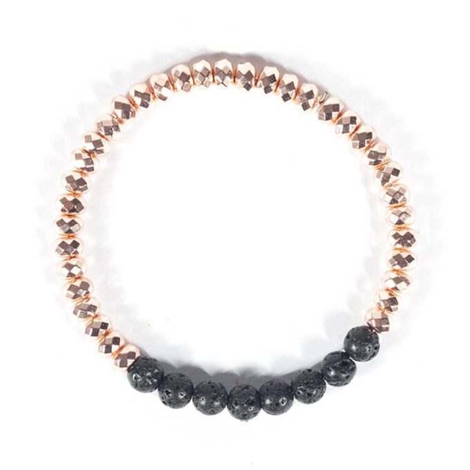 Rose Metallic Anxiety Bracelet - Image 2