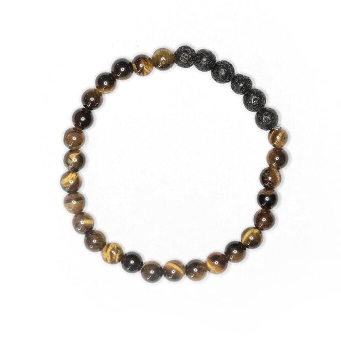 Tiger Eye Strength Anxiety Bracelet - Image 2