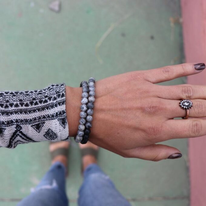Map Stone Anxiety Bracelet - Image 4