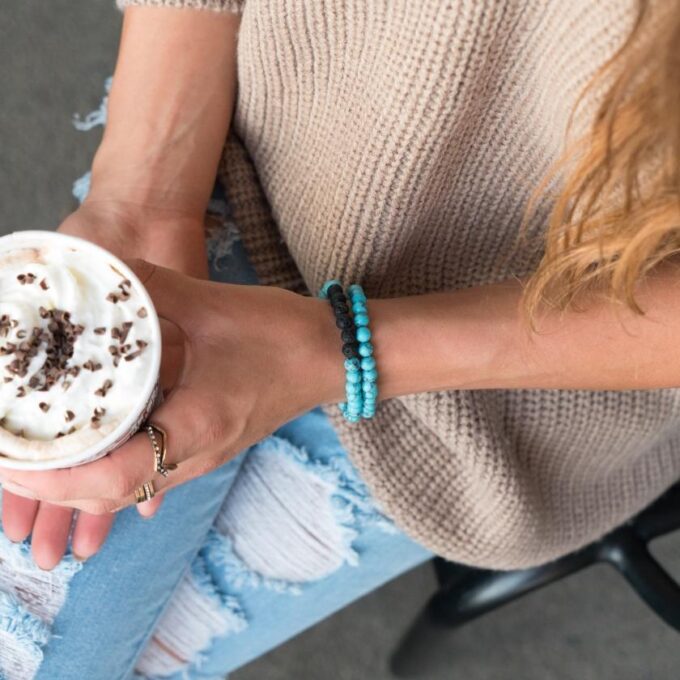 Turquoise Solace Anxiety Bracelet - Image 6