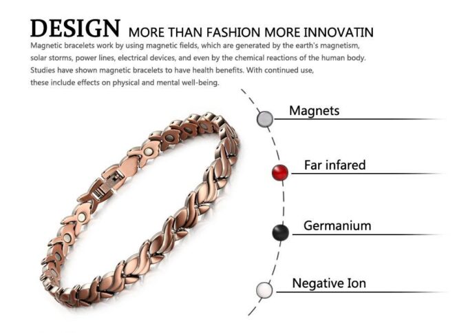 Women Health Care Pure Copper Ankle Magnetic Bracelet  for Arthritis - Image 3