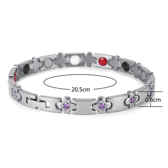 Titanium Joint Pain Women Magnetic Bracelets for Carpal Tunnel - Image 5