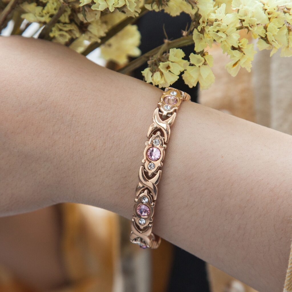 Stainless Steel Women Bracelet for Arthritis