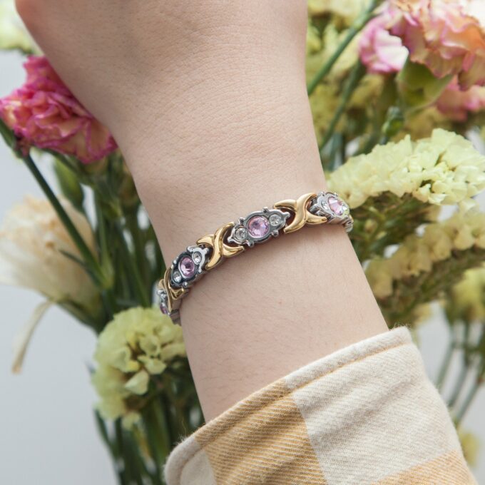 Stainless Steel Women Magnetic Bracelet for Arthritis - Image 12