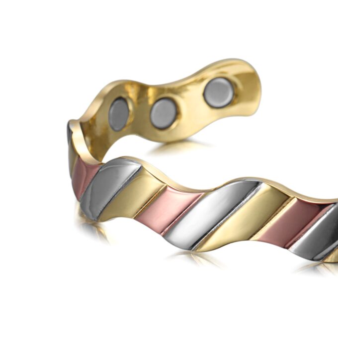 Unique Design Mix Color Pain Relieve Copper Magnetic Bangles - Image 6