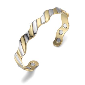 Unique Design Mix Color Pain Relieve Copper Magnetic Bangles