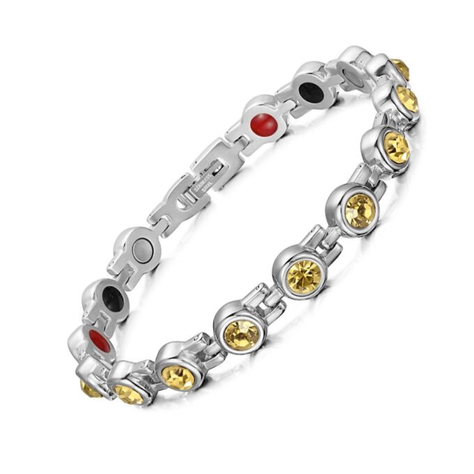 Womens Magnetic Bracelets For Arthritis Pain and weight loss - Image 2