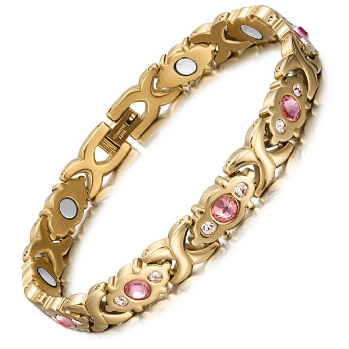Stainless Steel Women Magnetic Bracelet for Arthritis - Image 3
