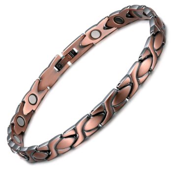 Womens Pure Copper Magnetic Ankle Bracelets for feet Arthritis