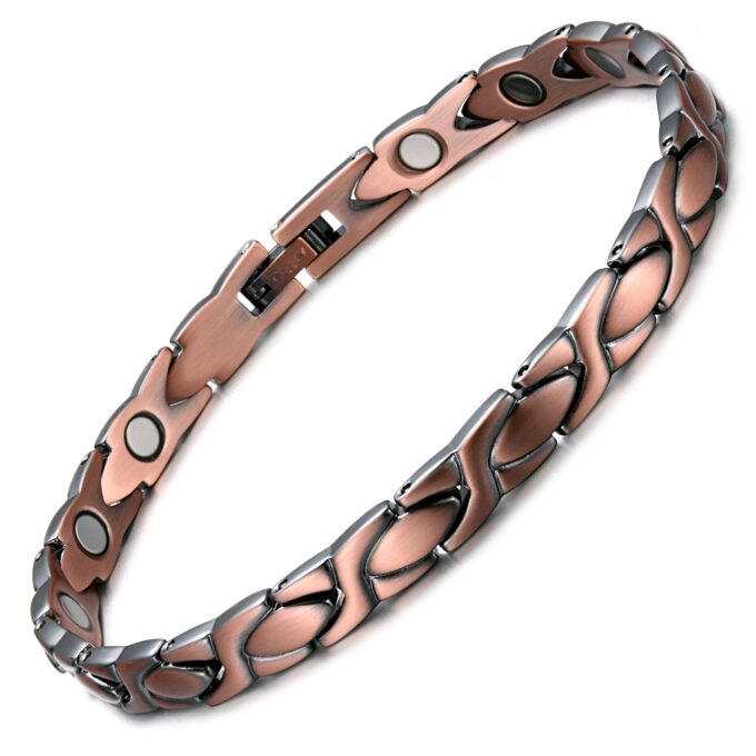Womens Pure Copper Magnetic Ankle Bracelets for feet Arthritis