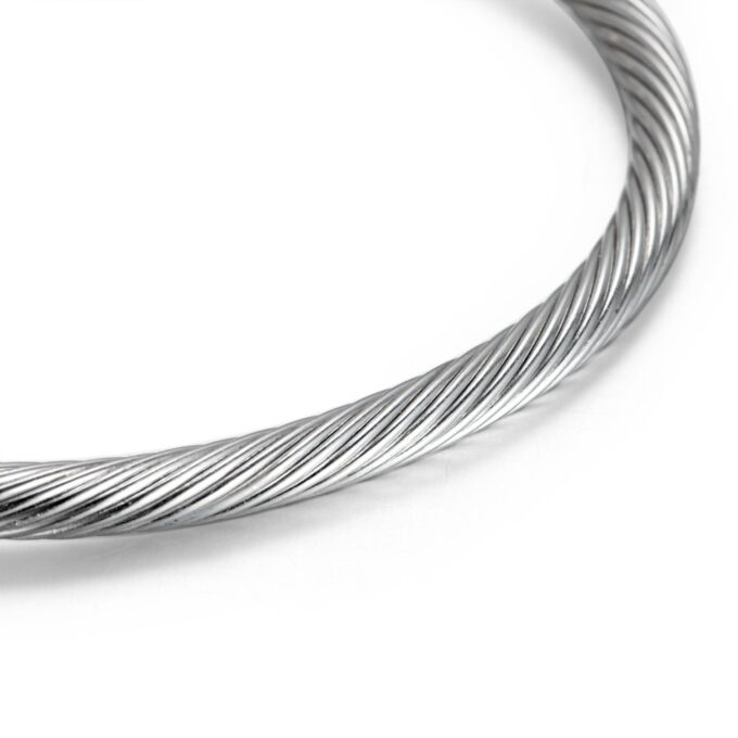 Stainless Steel High Gauss Magnetic Bangle for Pain - Image 5