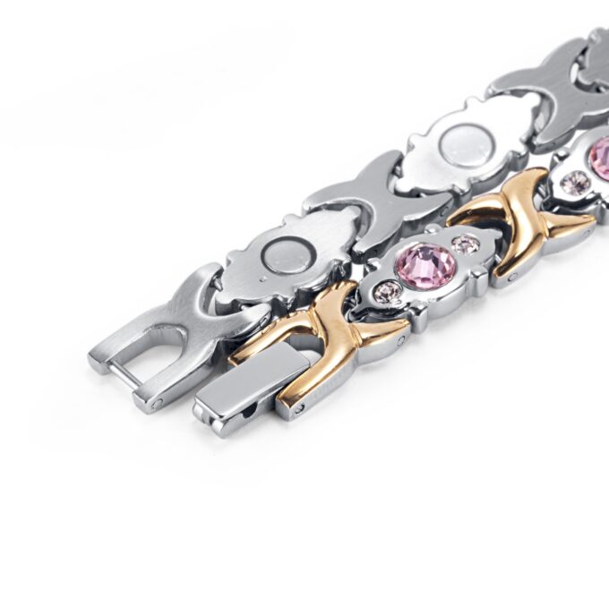 Stainless Steel Women Magnetic Bracelet for Arthritis - Image 9