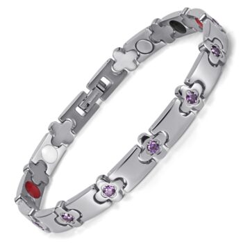 Titanium Joint Pain Women Magnetic Bracelets for Carpal Tunnel