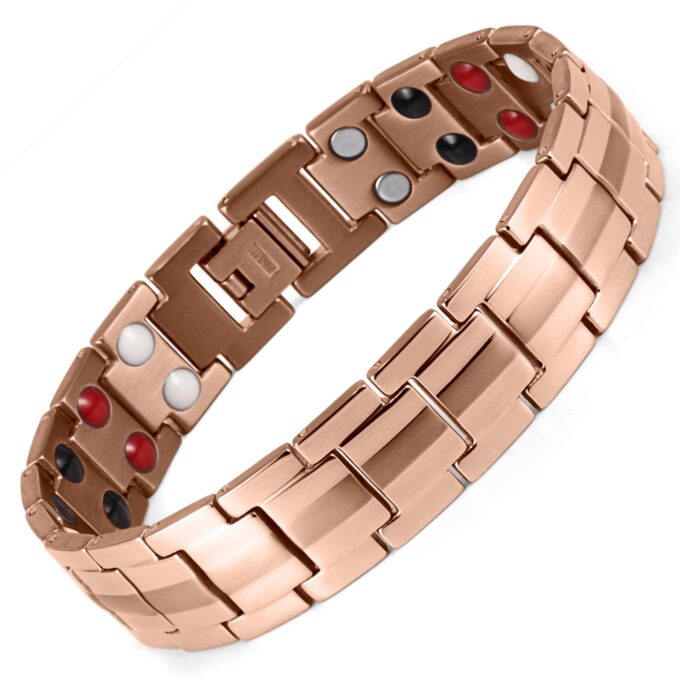 Titanium Mens Magnetic Therapeutic Bracelets Benefit for Wrist Pain - Image 4